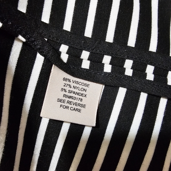 Philosophy Black and White Striped Blazer Sz. S - Picture 7 of 8